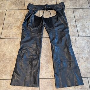 Harley Davidson Ladies Leather Chaps Medium